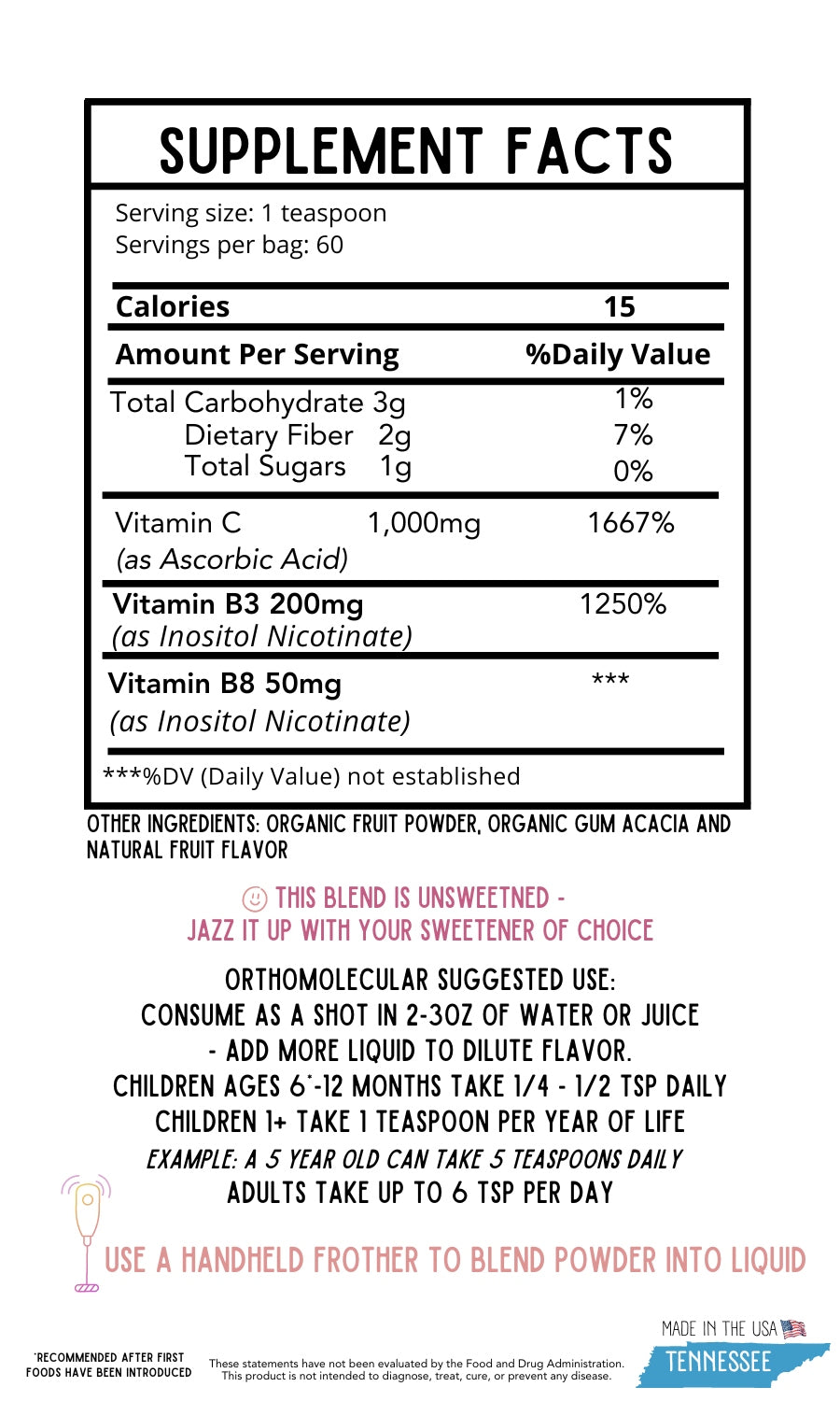 Kids Defense Organic Powders – Buy 2 Additional Bags and Get 1 Free!