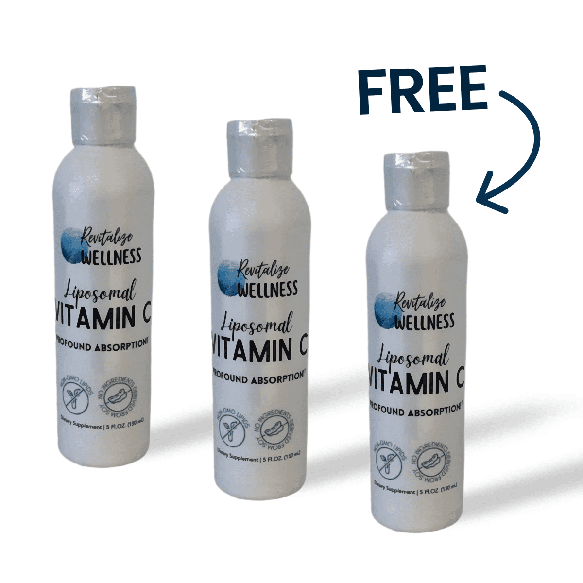 Liposomal Vitamin C - Buy 2 Additional Bottles and Get 1 Free!