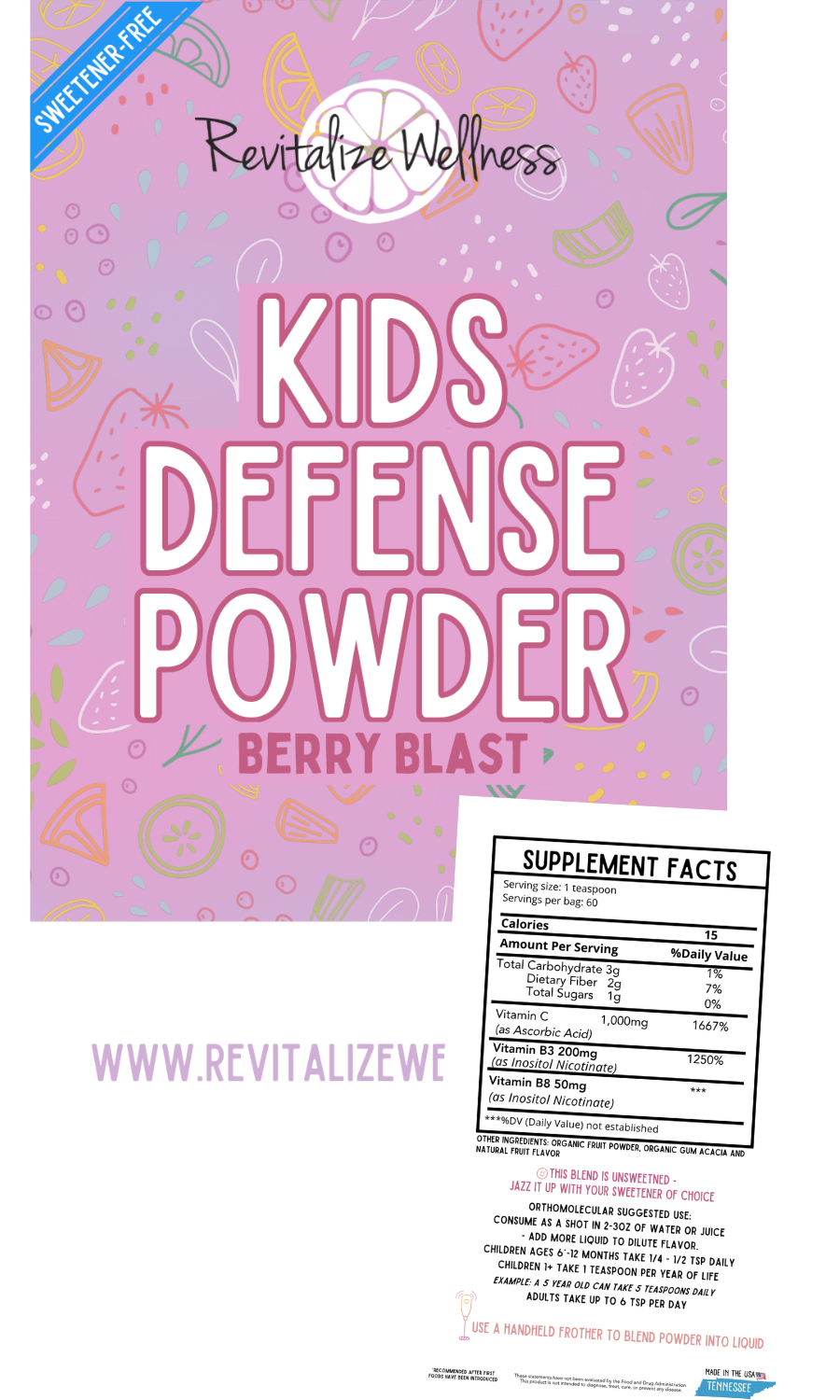 Kids Defense Organic Powders