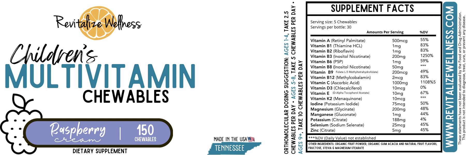 Children's Multivitamin Chewable