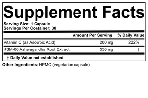 Ashwagandha + C Capsules
