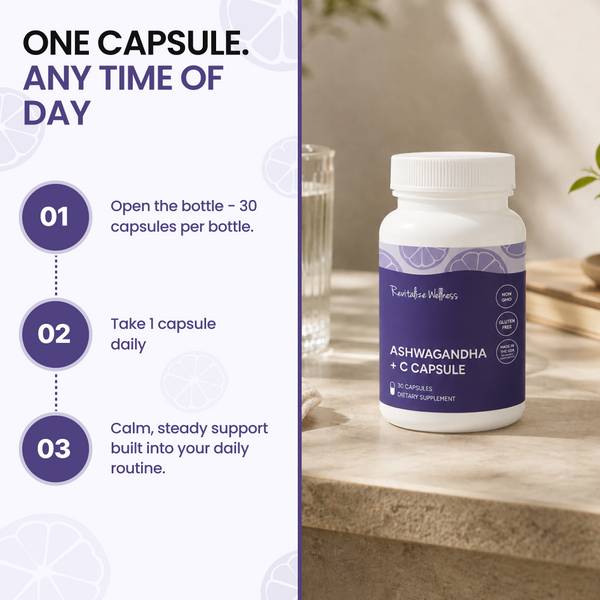 Ashwagandha + C Capsules