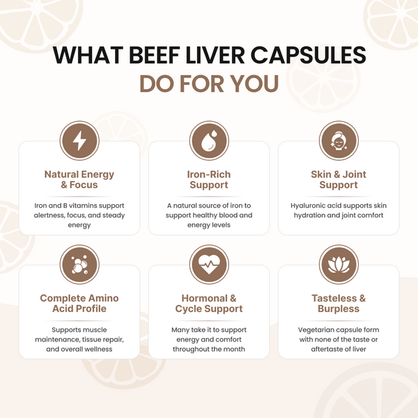 Beef Liver Capsules