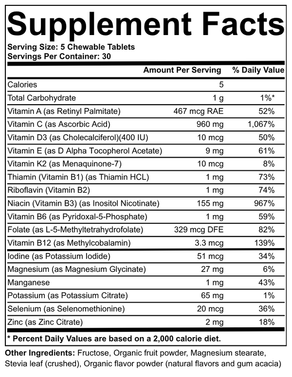 Children's Multivitamin Chewable