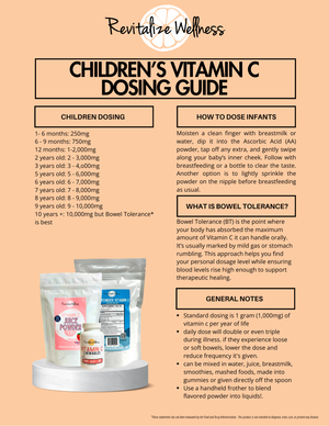 Fine Powder Vitamin C as Ascorbic Acid