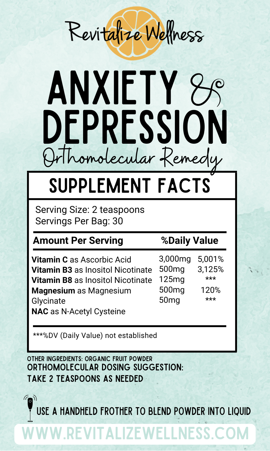 Anxiety & Depression Remedy