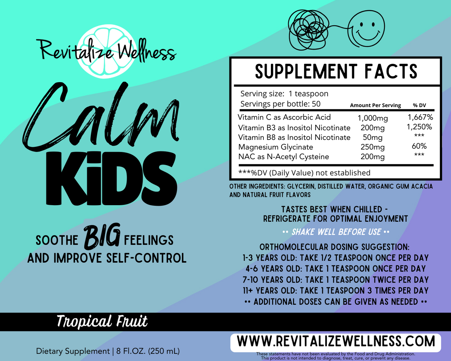 Calm Kids - 50 servings