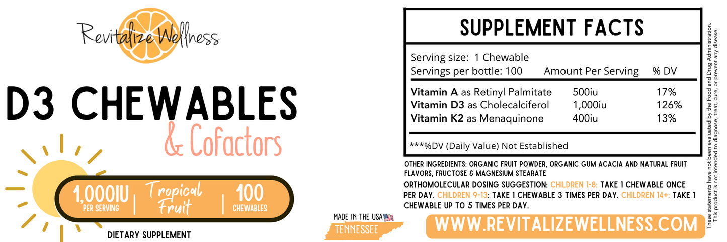 Vitamin D3 Chewables