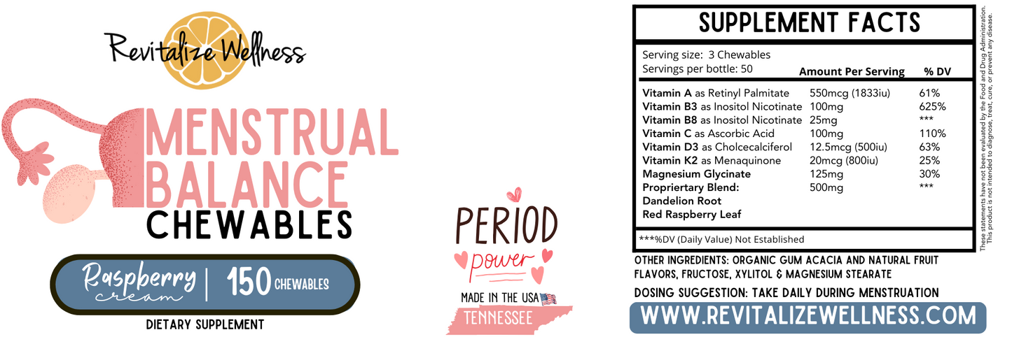 Menstrual Balance Chewables