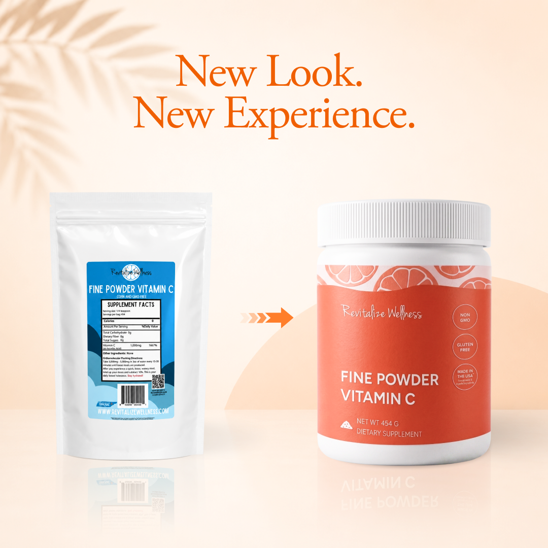 Fine Powder Vitamin C as Ascorbic Acid
