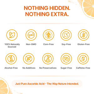 Fine Powder Vitamin C as Ascorbic Acid