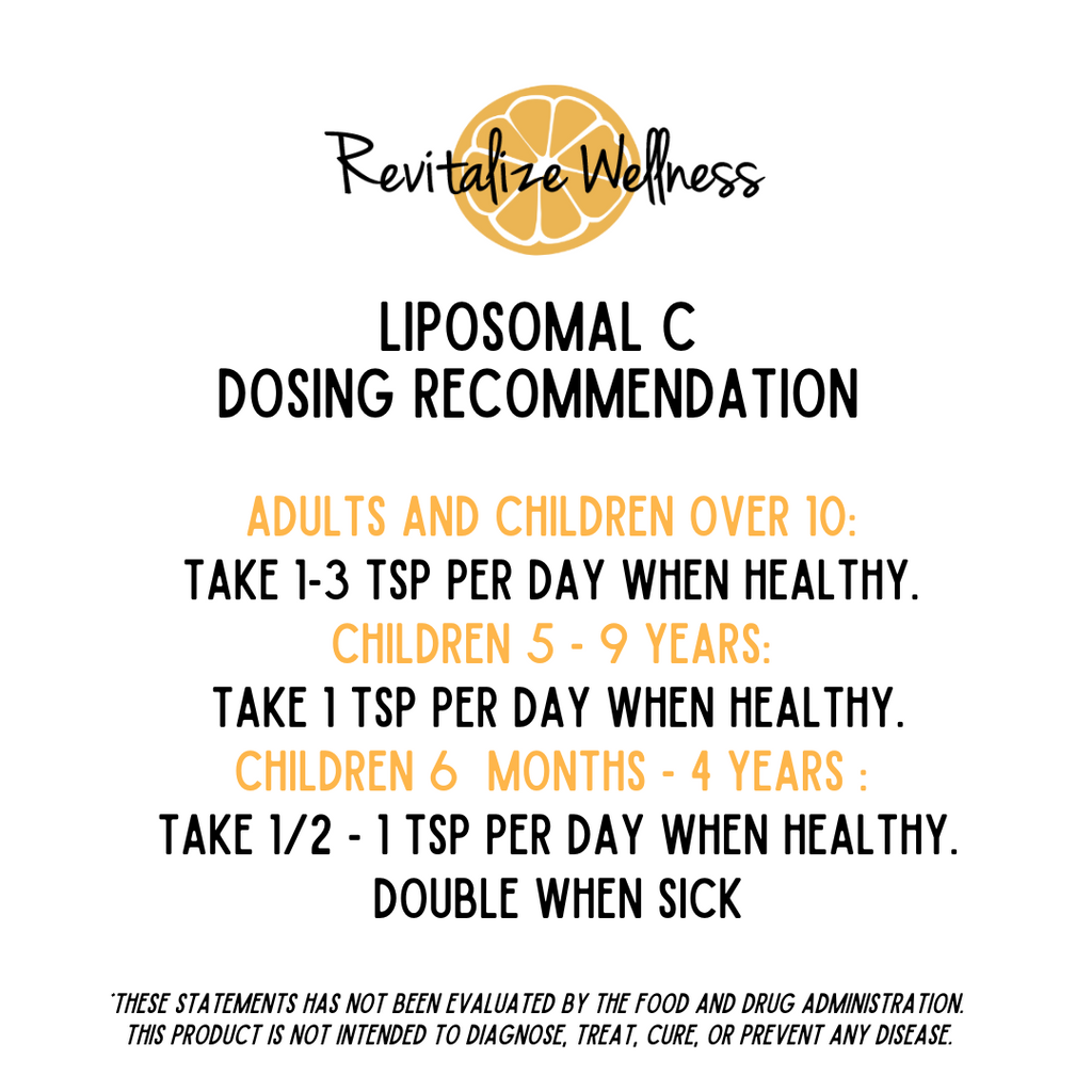 Liposomal Vitamin C Revitalize Wellness