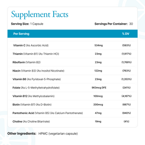 Methylated B-Complex+C Capsules