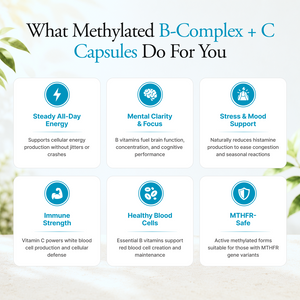 Methylated B-Complex+C Capsules