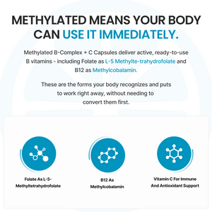 Methylated B-Complex+C Capsules