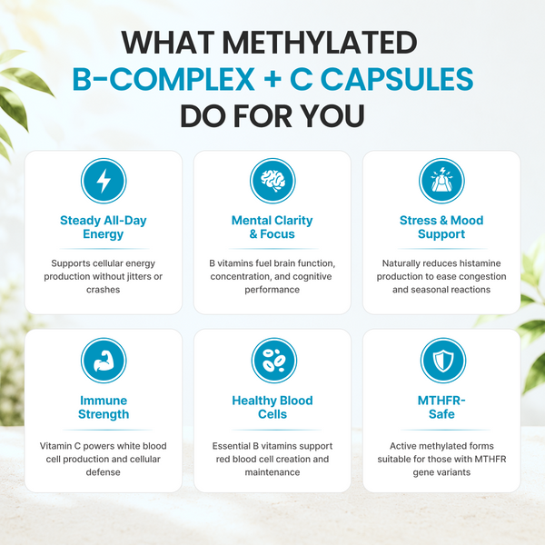 Methylated B-Complex+C Capsules