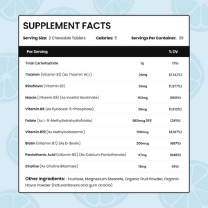 Methylated B-Complex Chewables