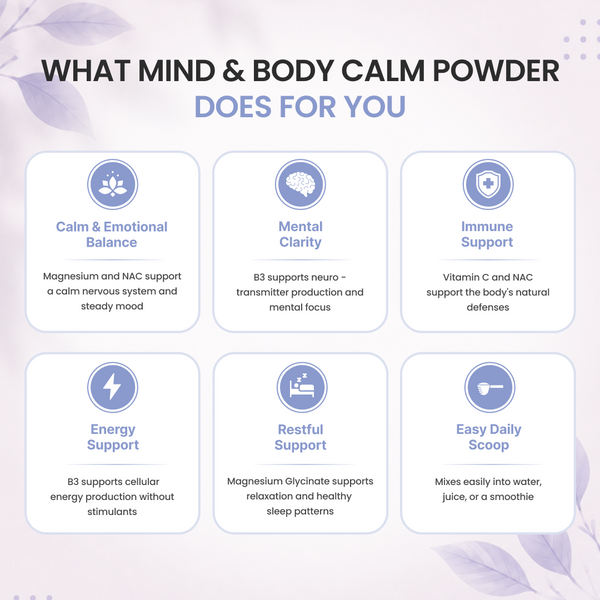 Mind & Body Calm Powder (Anxiety & Depression Powder)