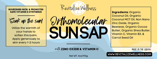 Orthomolecular Sun Sap - 4oz