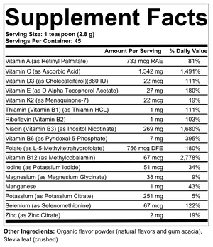 Orthomolecular Multivitamin Powder