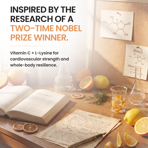 Pauling Defense Powder (Vitamin C + L-Lysine)
