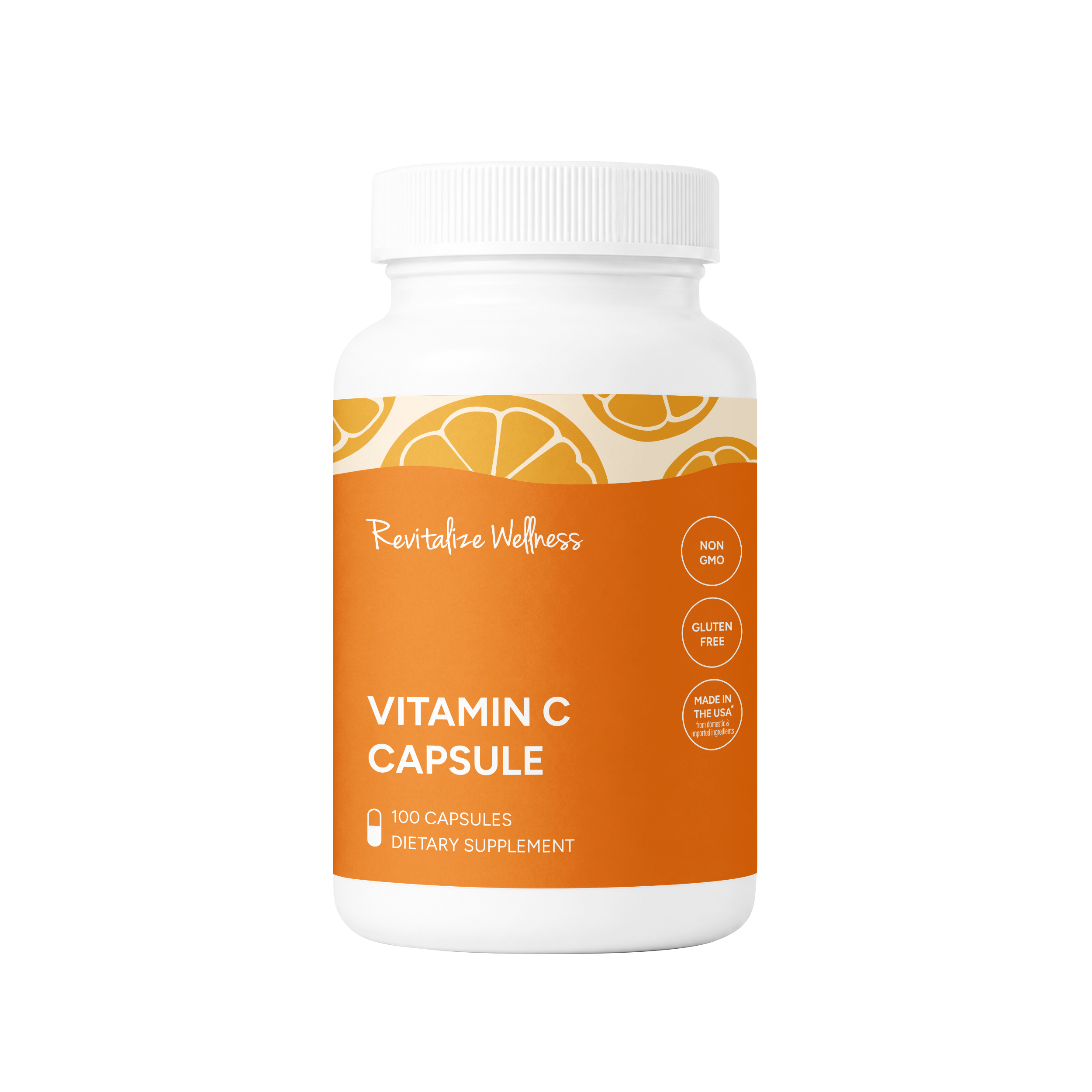 Vitamin C Capsules (as Ascorbic Acid) - 1,000mg