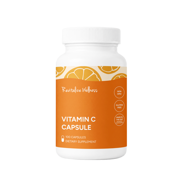 Vitamin C Capsules (as Ascorbic Acid) - 1,000mg