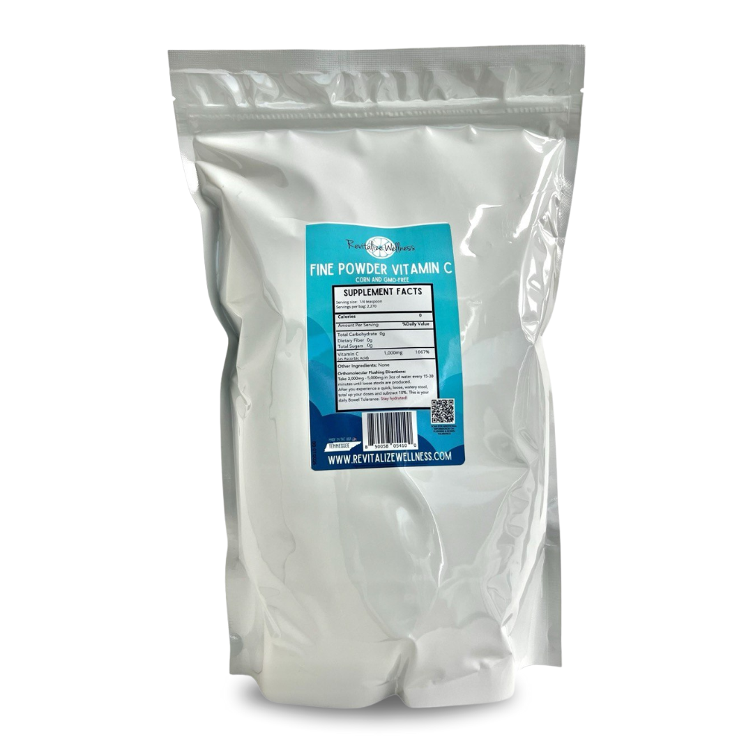 Fine Powder Vitamin C as Ascorbic Acid