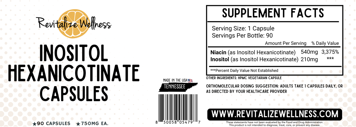 Inositol Hexanicotinate Capsules