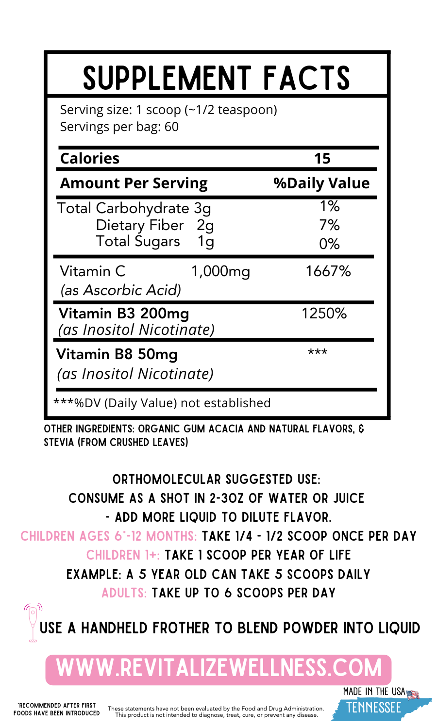 Kids Defense Organic Powders