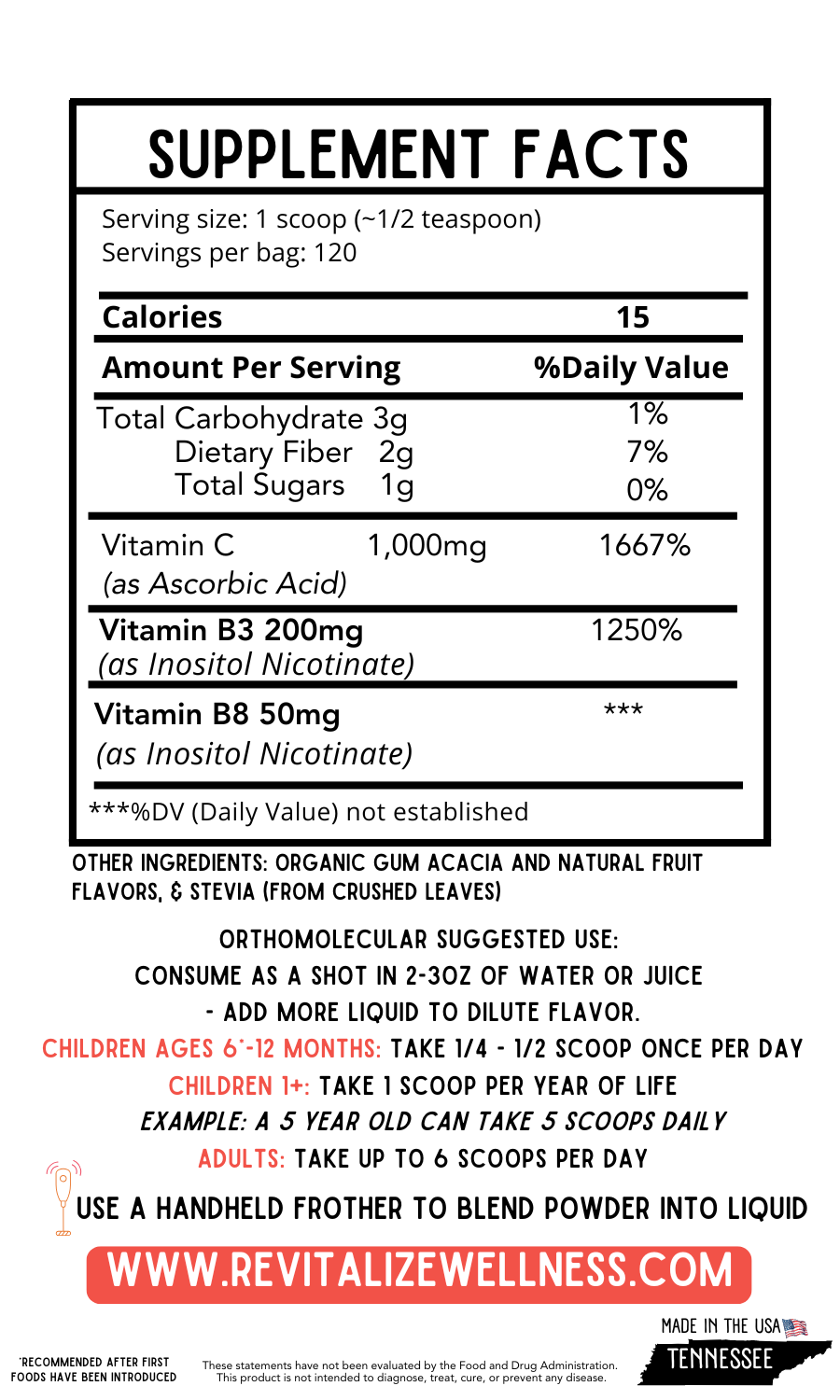 Kids Defense Organic Powders