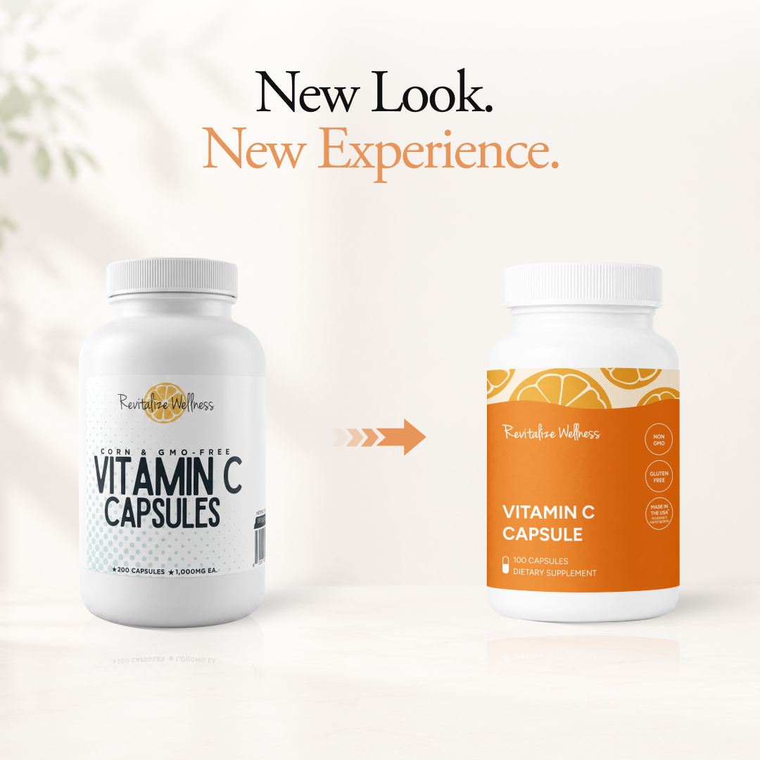Vitamin C Capsules (as Ascorbic Acid) - 1,000mg