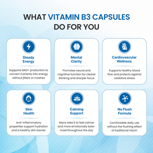 Vitamin B3 Capsules (as Niacinamide)