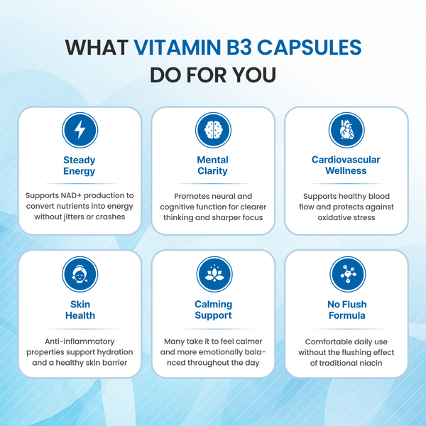 Vitamin B3 Capsules (as Niacinamide)