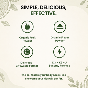 Vitamin D3 + K2  Chewables
