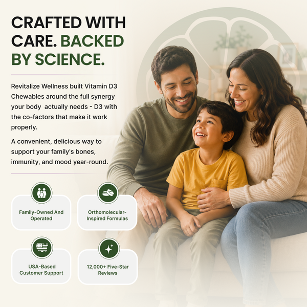 Vitamin D3 + K2  Chewables