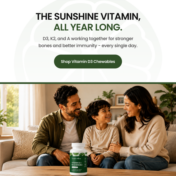 Vitamin D3 + K2  Chewables