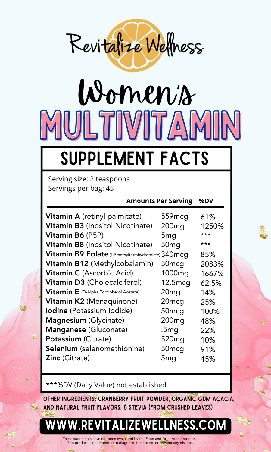 Women’s Defense Multivitamin - 45 Servings