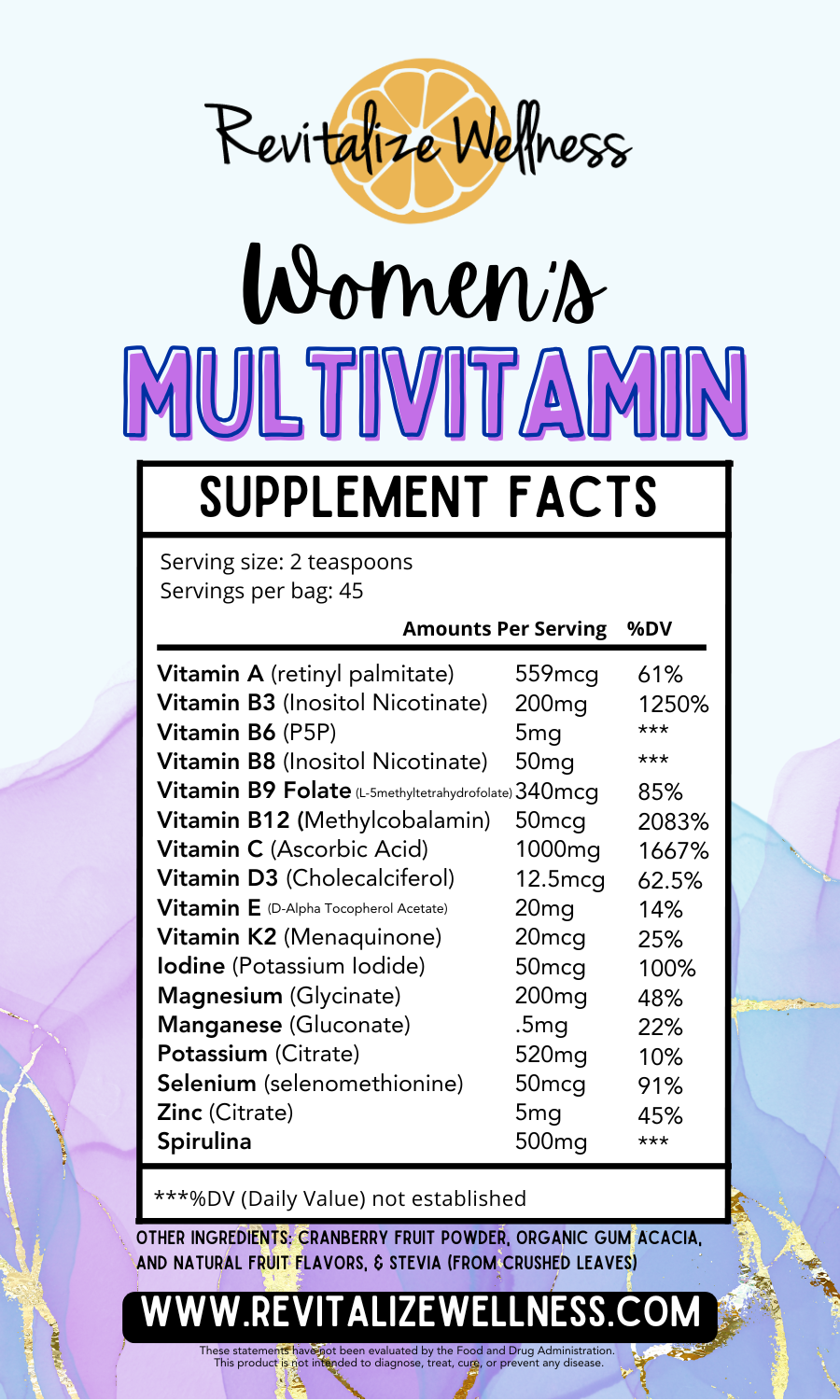 Women’s Defense Multivitamin - 45 Servings