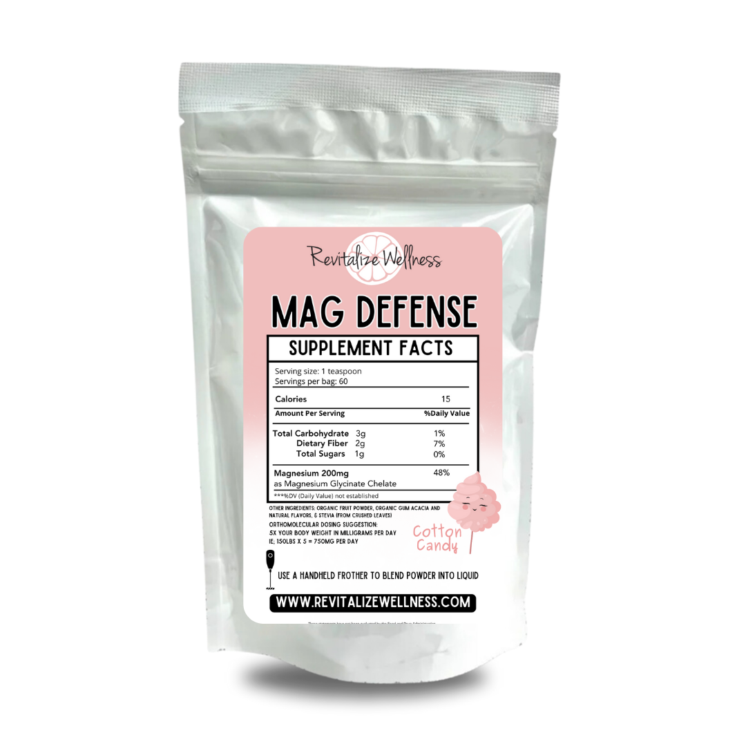 Mag Defense - Chelated Magnesium Glycinate 60 servings