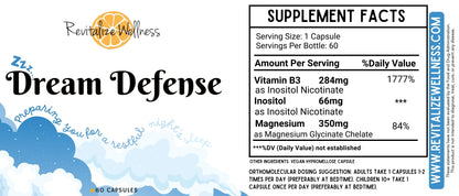 Dream Defense Capsules - 60ct3