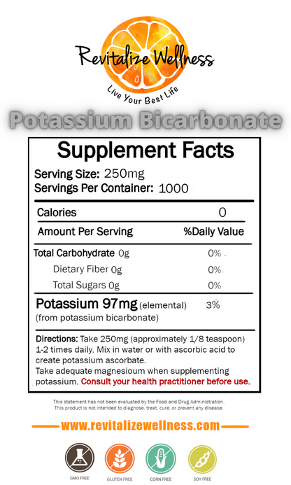 Potassium Bicarbonate - 250g2